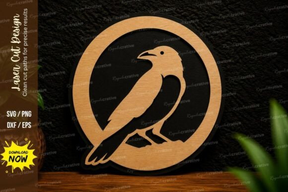 Bird Circle Laser Cut SVG Design Guide