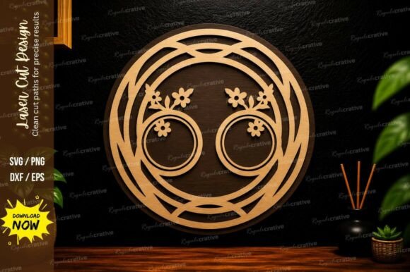 Evaluating the Abstract Floral Circle Laser Cut SVG for Precision Craft Projects