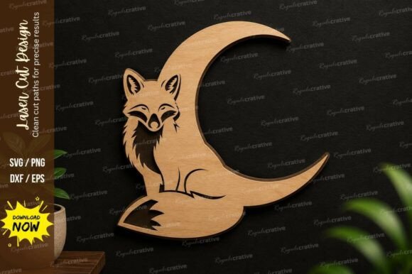 Fox Moon Laser Cut SVG Design: A Practical Guide for Creators and Makers