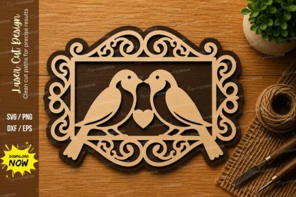 Love Birds Frame SVG Romantic Bird: A Practical Guide for Creators and Makers