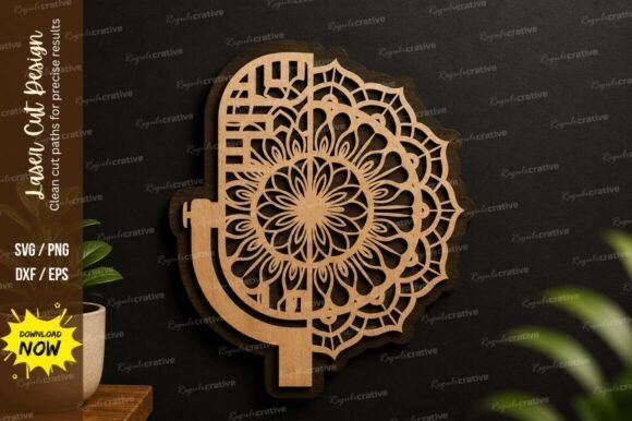 Mastering Precision: A Guide to Using Half Floral Mandala Laser Cut SVG Files