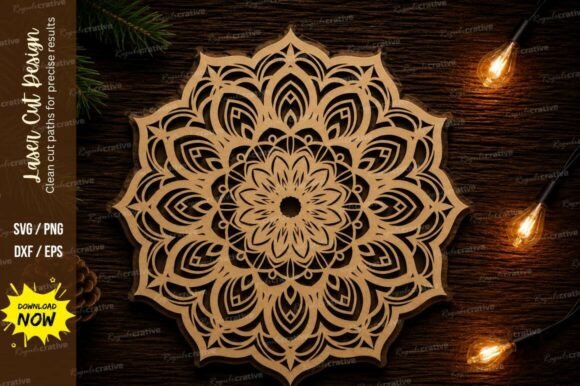 Unlocking Creative Precision: A Guide to Mandala Flower Laser Cut SVG Designs