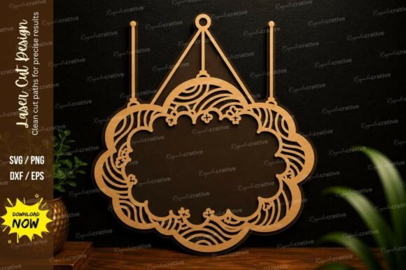 Unlocking Creativity with Premium Laser Cut SVG Designs for Hanging Decorative Signs