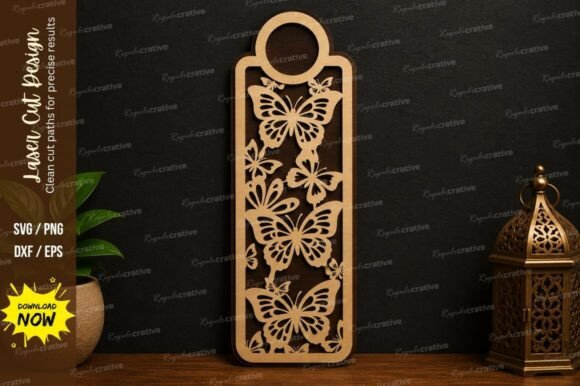 Unlocking Precision: A Guide to the Butterfly Floral Bookmark SVG Laser Cut Design
